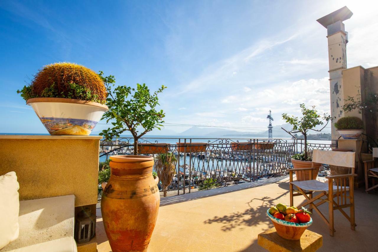 Vila Solemar Sicilia - Casa Porto Bagnera Santa Flavia Exteriér fotografie